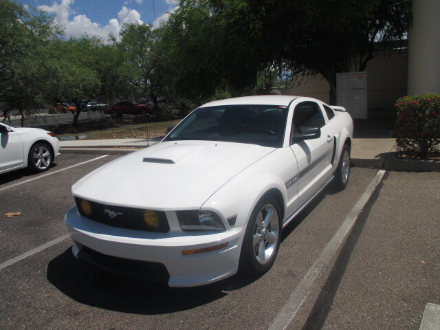 ford mustang after body repair